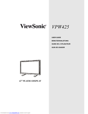 ViewSonic VPLSM 22554-1W Guía Del Usuario