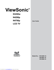 ViewSonic VIEWSONIC N3290W User Manual