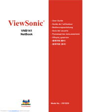 ViewSonic NetBook VNB141 User Manual
