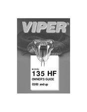 Viper 135 HF Owner's Manual