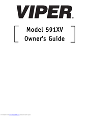 Viper 591XV Owner's Manual