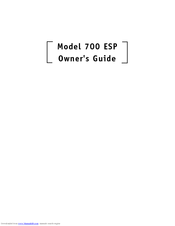 Directed Electronics 700 ESP Owner's Manual