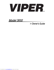 Viper Model 3002 Owner's Manual