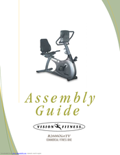 Vision Fitness R2600iNetTV Assembly Manual