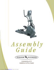 Vision Fitness X6600iNetTV Assembly Manual