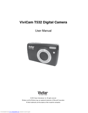 Vivitar VIVICAM T532 User Manual