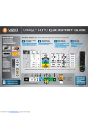 Vizio VA26L Quick Start Manual