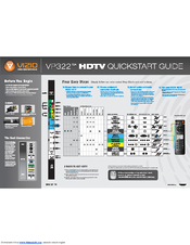 Vizio VP322 Quick Start Manual