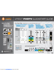 Vizio VP504F Quick Start Manual