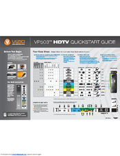 Vizio VP503 Quick Start Manual