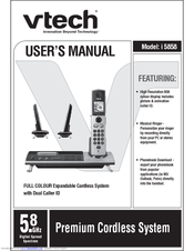VTech I 5858 User Manual