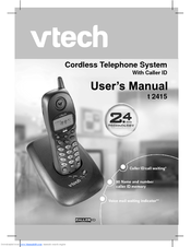 VTech t2415 User Manual