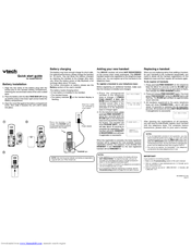 VTech DS3101 Quick Start Manual