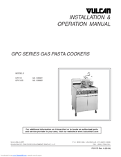 Vulcan-Hart ML-126881 Installation & Operation Manual