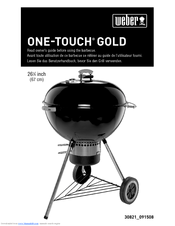 Weber ONE-TOUCH GOLD 30821_091508 User Manual