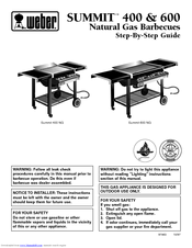 Weber SUMMIT 600 Step-By-Step Manual