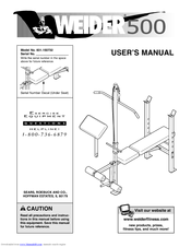 Weider 831.150732 User Manual