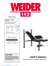 Weider 145 831.150850 User Manual