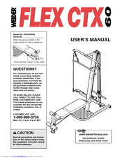 Weider Flex Ctx 60 User Manual