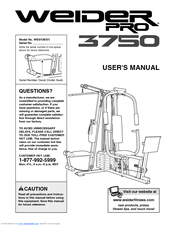 Weider WESY26331 User Manual