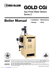 Weil-McLain GOLD CGi User Manual