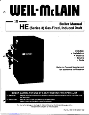 Weil-McLain HE (Series 3) Manual