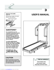 Weslo WLTL24090 User Manual