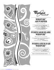 Whirlpool Whispure Whispure Air Purifier Use & Care Manual