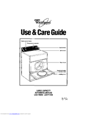Whirlpool LE5770XW Use And Care Manual