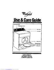 Whirlpool LE8650XW Use And Care Manual