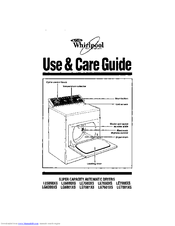 Whirlpool LE7680XS Use And Care Manual