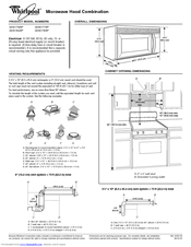 Whirlpool GH6177XP Dimensions And Installation Information