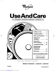 Whirlpool RCC3024G Use And Care Manual