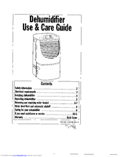 Whirlpool 1182182 Use And Care Manual