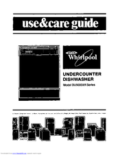 Whirlpool DU9000XR Series Use & Care Manual
