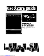 Whirlpool GDP8700XT Series Use And Care Manual