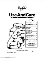 Whirlpool 2180633 Use And Care Manual