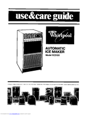 Whirlpool EC5100 Use And Care Manual