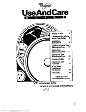 Whirlpool MT3090XAQ/B Use And Care Manual