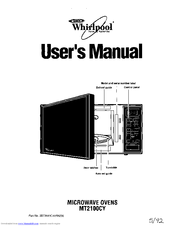 Whirlpool MT21OOCY User Manual