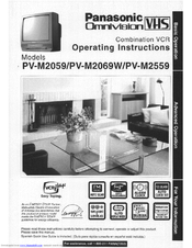 Panasonic PV-M2069W Operating Operating Manual