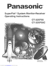 Panasonic CT-32XF55C Operating Manual