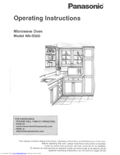 Panasonic NN-S560BF Operating Instructions Manual