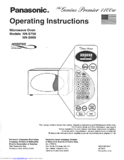 Panasonic NN-S769LA Operating Instructions Manual