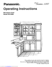 Panasonic NN-S698BA Operating Instructions Manual