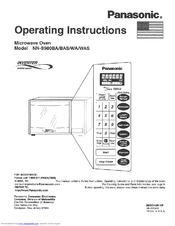 Panasonic NN-S980WA Operating Instructions Manual