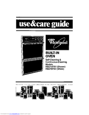 Whirlpool RB275PXV Use & Care Manual
