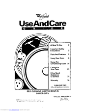 Whirlpool RM280PXA Use And Care Manual