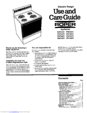 Whirlpool FEP340V Use And Care Manual