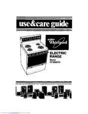 Whirlpool RF306BXV Use & Care Manual